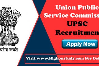 UPSC Recruitment 2023 — Apply for 45 Officer, Joint Director Posts