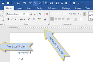 Ruler in Word | How to enable, configure and use on pages