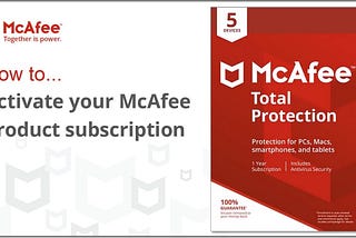 McAfee.com/activate. How To Install McAfee with activation code?