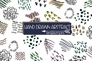 Hand Drawn Abstract Font