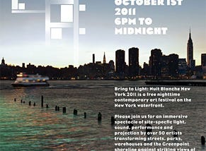 Bring to Light | Nuit Blanche New York