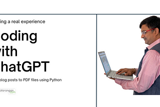 Coding with ChatGPT: Sharing a real experience
