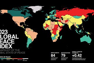 GLOBAL PEACE INDEX 2023: ESCALATING CONFLICT DEATHS AND ECONOMIC IMPACT CAST SHADOW ON GLOBAL…