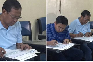 LOOK: Presidential VP candidates cast their votes