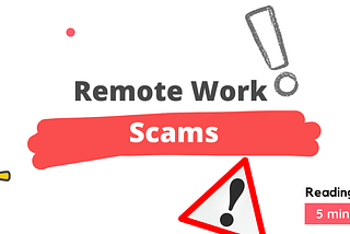 Common Remote Job Scams