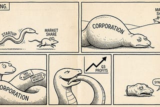 Systemic economics of incompetence — The Ouroboros Corporation