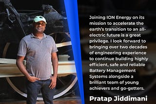 In Conversation with Pratap Jiddimani, VP of Engineering at ION Energy — ION Energy