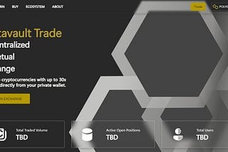Metavault trade: Spot trading and Leverage trading are both available on a single, unified platform.
