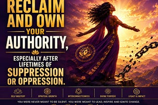 Reclaim your own authority, a Wisdom article by Aingeal Rose &amp; Ahonu of the World of Empowerment