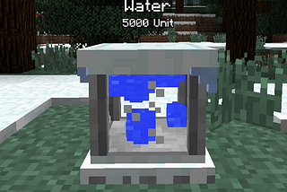 Liquid Blobs with Voxelized Marching Cubes in Minecraft