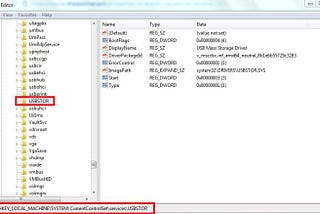 Disable or Enable USB Ports using Regedit.exe in Window 11