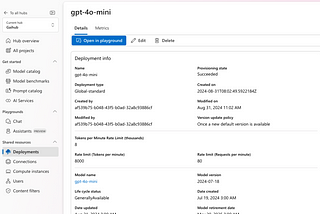 Azure AI Studio — Deploy and use your first model