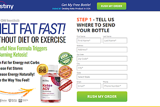 WeightLoss Destiny Keto+ ACV Gummies Cost & Price In USA Official Website Special Offer