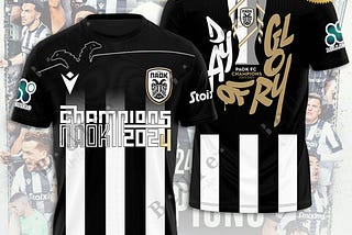 PAOK FC 3D Football Team Champion 2024 Tshirt