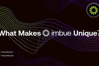 What Makes Imbue So Unique?