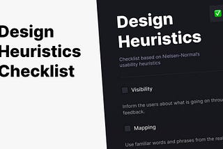 How to Apply Nielsen-Norman’s Design Heuristics