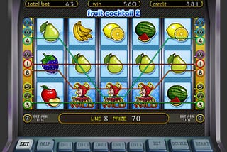 Fruit cocktail slot free online, free