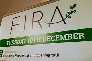 FIRA19 Live notes