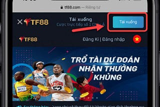 App TF88 toi uu giai tri tren di dong