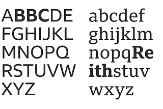 BBC Reith Basic Character Set