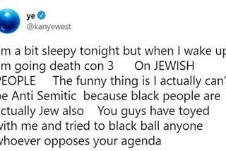 Kanye, Capitalism, and Antisemitism