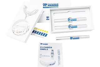 SMILE TEETH WHITENING KIT: IMPROVE YOUR SMILE WITH THE CLEANER SMILE TEETH WHITENING KIT