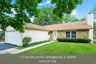 112 Rockhurst Rd, Bolingbrook, IL 60440 | Home for Sale
