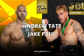 In the midst of a fight call, Andrew Tate asserts that he is “more famous” than Jake Paul.