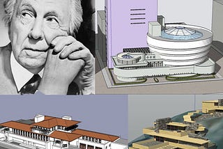 【建築大師Sketchup Models-法蘭克·洛伊·萊特Frank Lloyd Wright 精選16件建築3D模型】