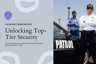 Security patrols are an essential part of maintaining safety and order in various settings.