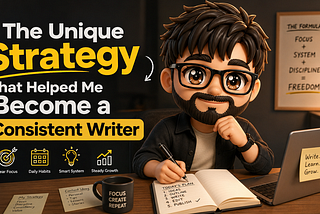 The Unique Strategy that Helped me Become a Consistent Writer