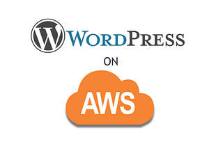 Creating a Wordpress Application with a backend database of AWS