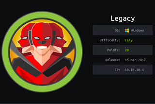 HackTheBox — Legacy