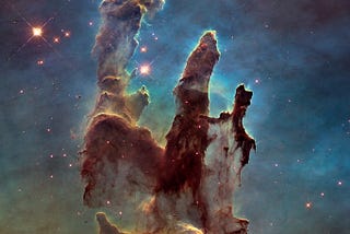 The Pillars of Creation: One of the most iconic pictures of Hubble