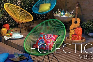 How to Create an Outdoor Lounge Space Eclectic