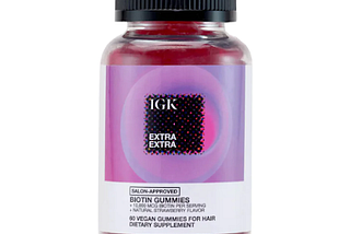 IGK Extra Extra Biotin Gummies: Elevate Your Hair Game!