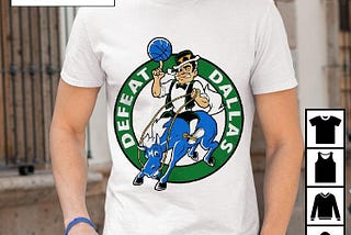 Boston Celtics Basketball Matchup Defeat Dallas Mavericks Shirt