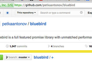 Promisify Javascript Events with Bluebird