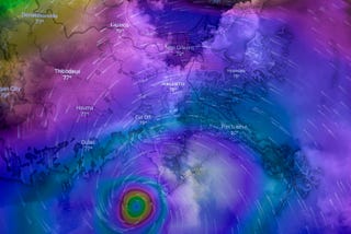 Google Deepmind Weather Prediction Visualisation