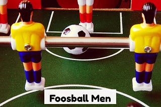 foosball men
