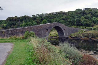 Bridge Over The Atlantic, Scotland — Clachan Bridge to the Island of Seil