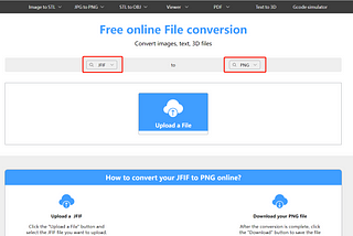 Why you need to change jfif to png?