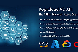 How to Configure the KopiCloud AD Terraform Provider