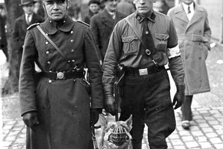Did the Thin Blue Line distinguish German Police Officers from Nazis?