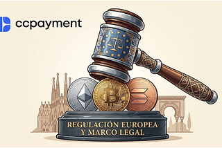 CCPayment enterprise infrastructure bridging MiCA compliance and Web3 expansion, featuring a secure Spain crypto payment gateway.