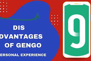 Disadvantages of Gengo (my personal experience)
