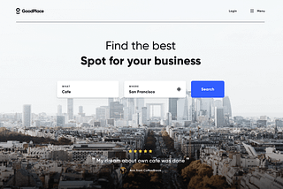 GoodPlace — we’ll find the best location for your business