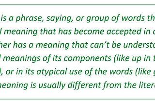 Interpreting and Translating Idioms: More Than Meets the Eye