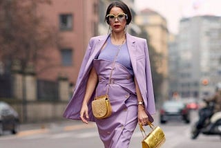 More color! How to wear a purple hue in summer 2021