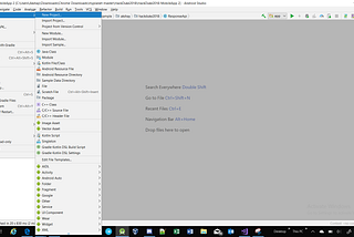 Creating you first Android Application